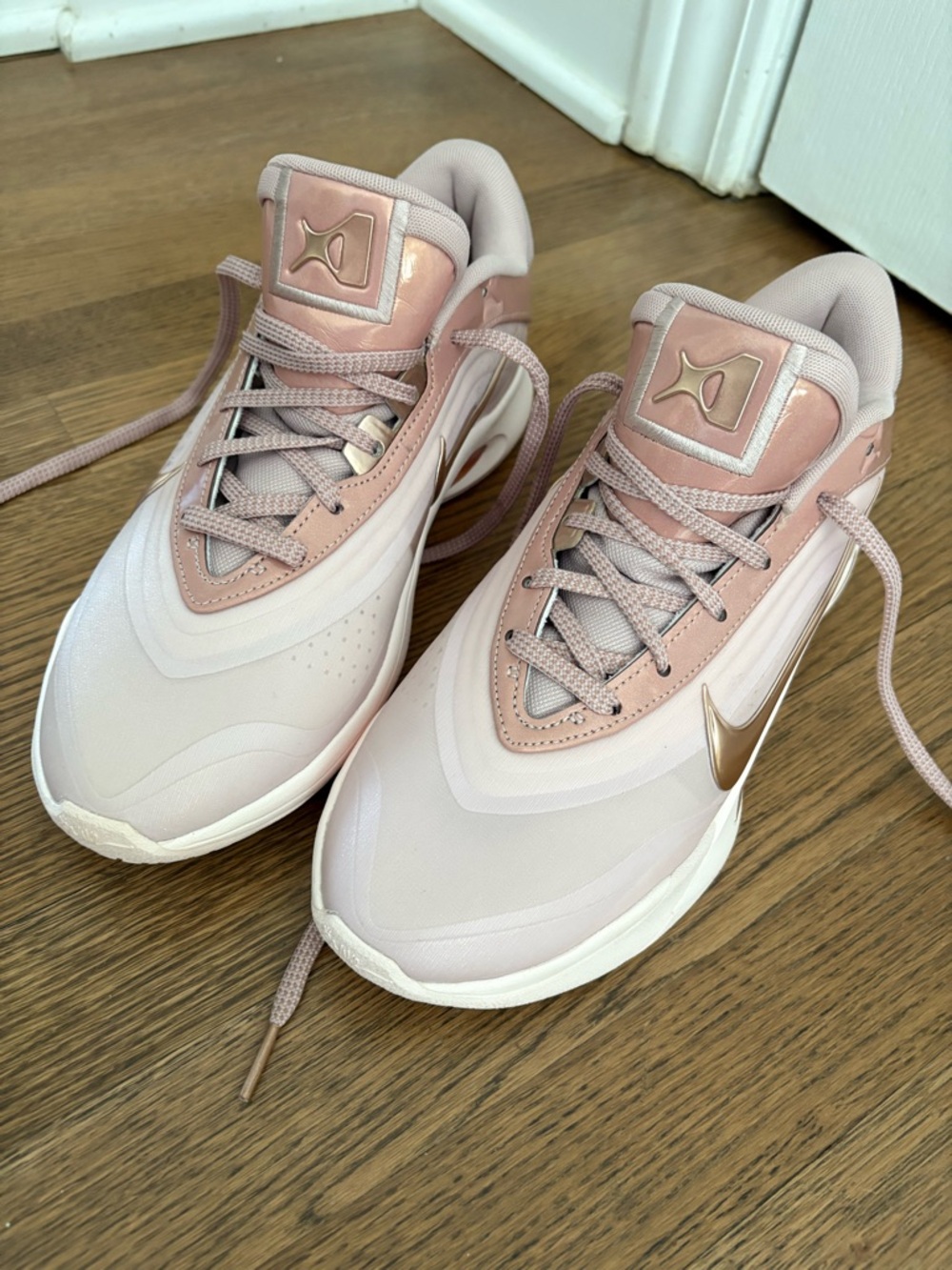 Nike Women’s Pink Rose Gold Athletic Sneakers